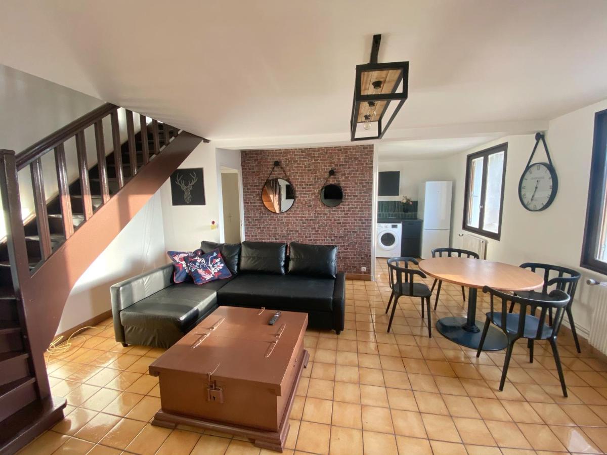 014 Chic & Cosy Grand Appart Duplex 76M2 Wifi Smart Tv Netflix Et Vue Panoramique Saint-Etienne  Exterior photo